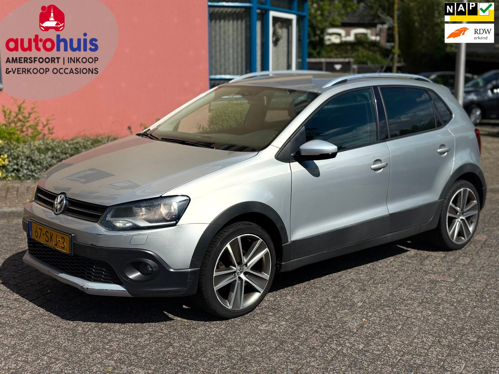 Volkswagen Polo 1.2 TSI Cross, Euro 5, Beige, Origineel Nederlands, 1076 kg