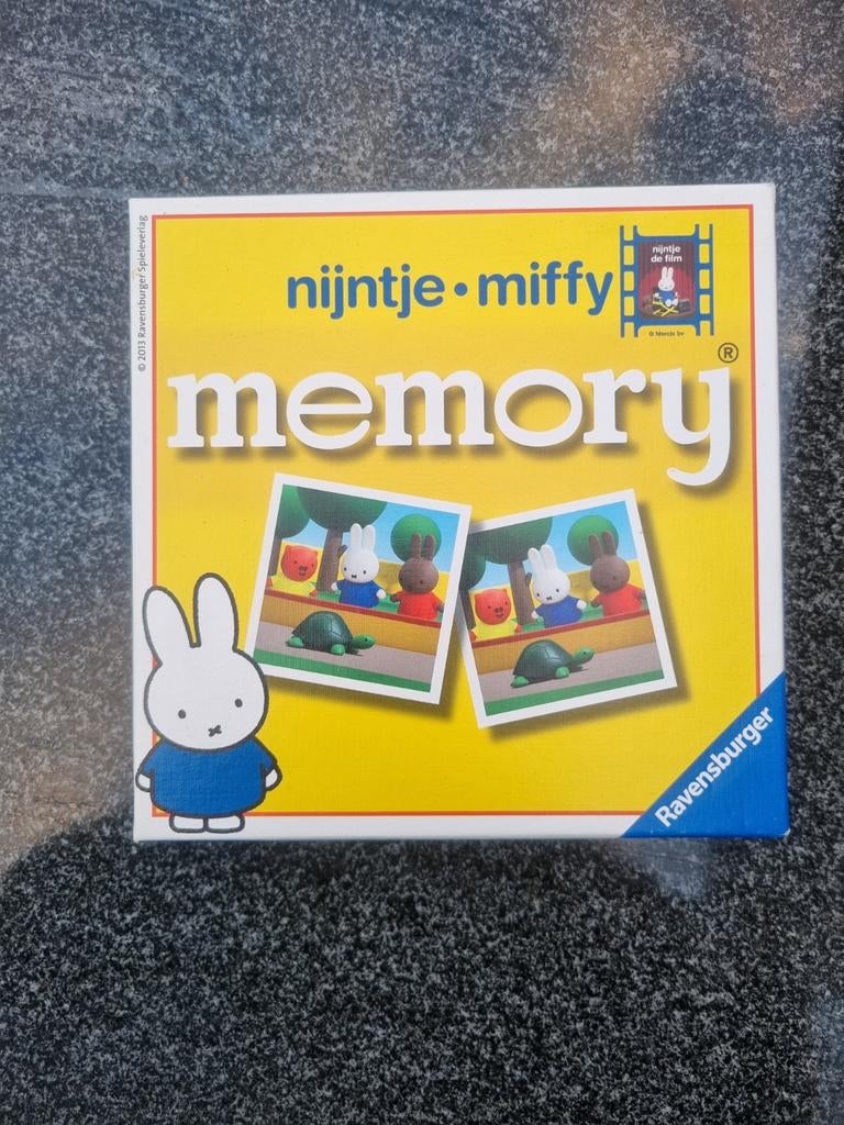 Memory nijntje, Ophalen, Zo goed als nieuw