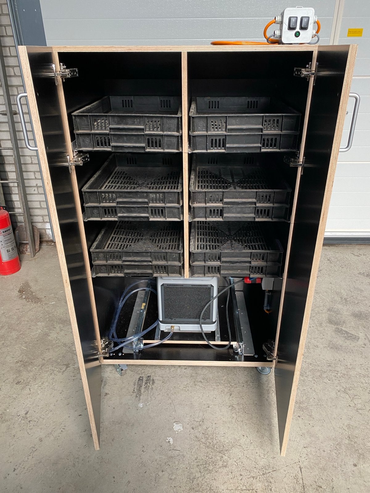 Droger / Droogmachine met 6 kratten, Ophalen of Verzenden, Nieuw zonder verpakking, Overige typen