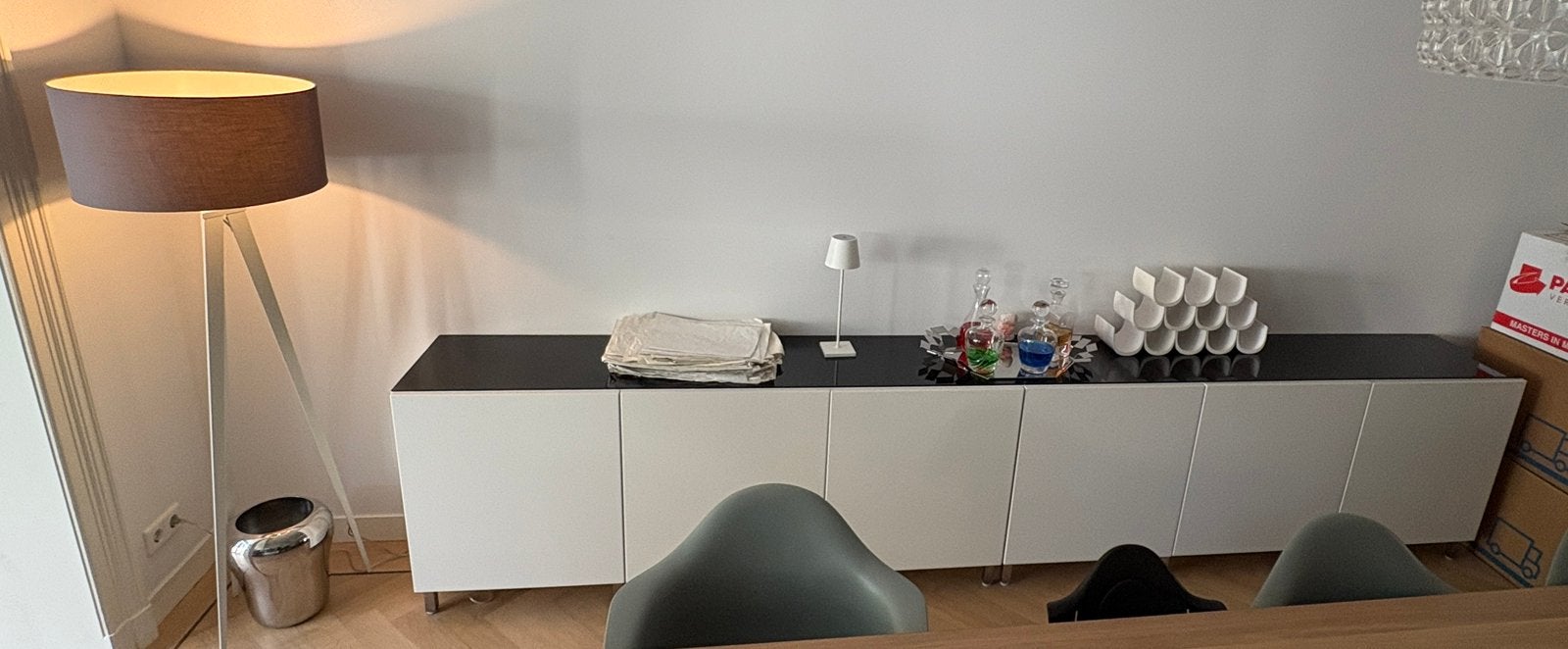 IKEA Besta Glasplaten 180 cm 2x - NIET DE KASTJES, Ophalen, Zo goed als nieuw