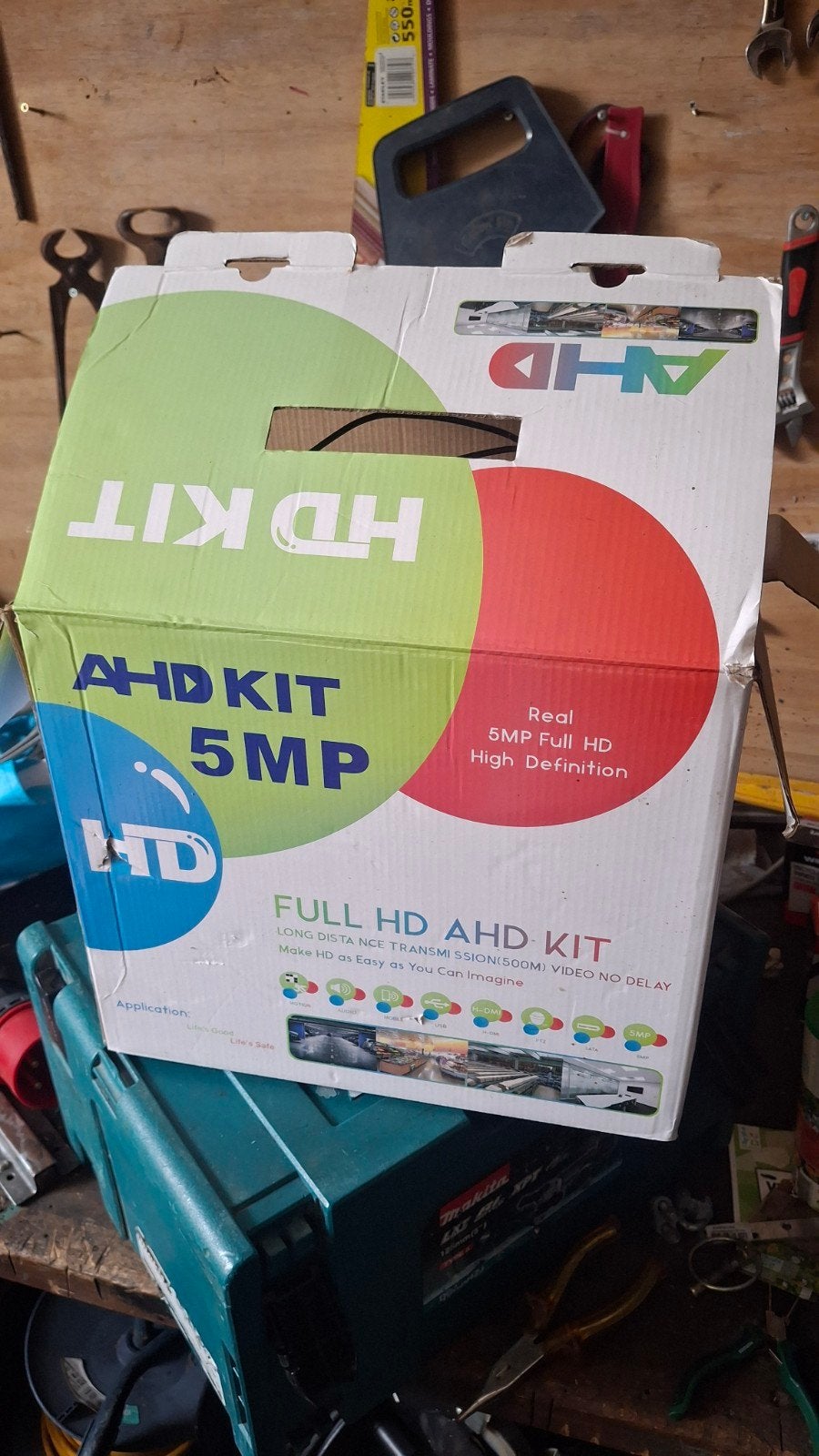 AHD camera beveiligingssysteem ouder maar nieuw, Ophalen, Nieuw