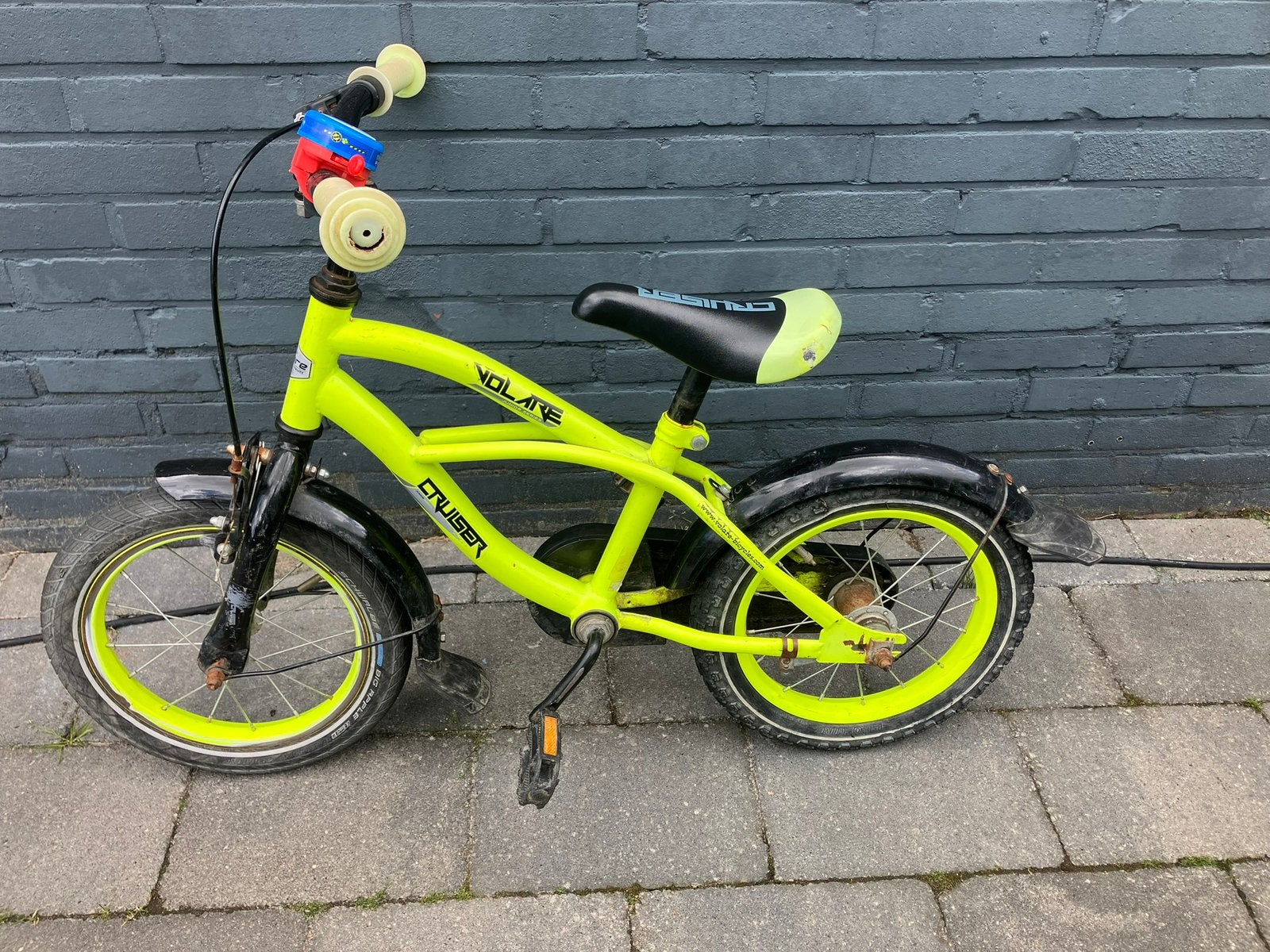 14 inch fietsje, Fietsen en Brommers, Ophalen, Terugtraprem, Gebruikt, 14 inch of minder