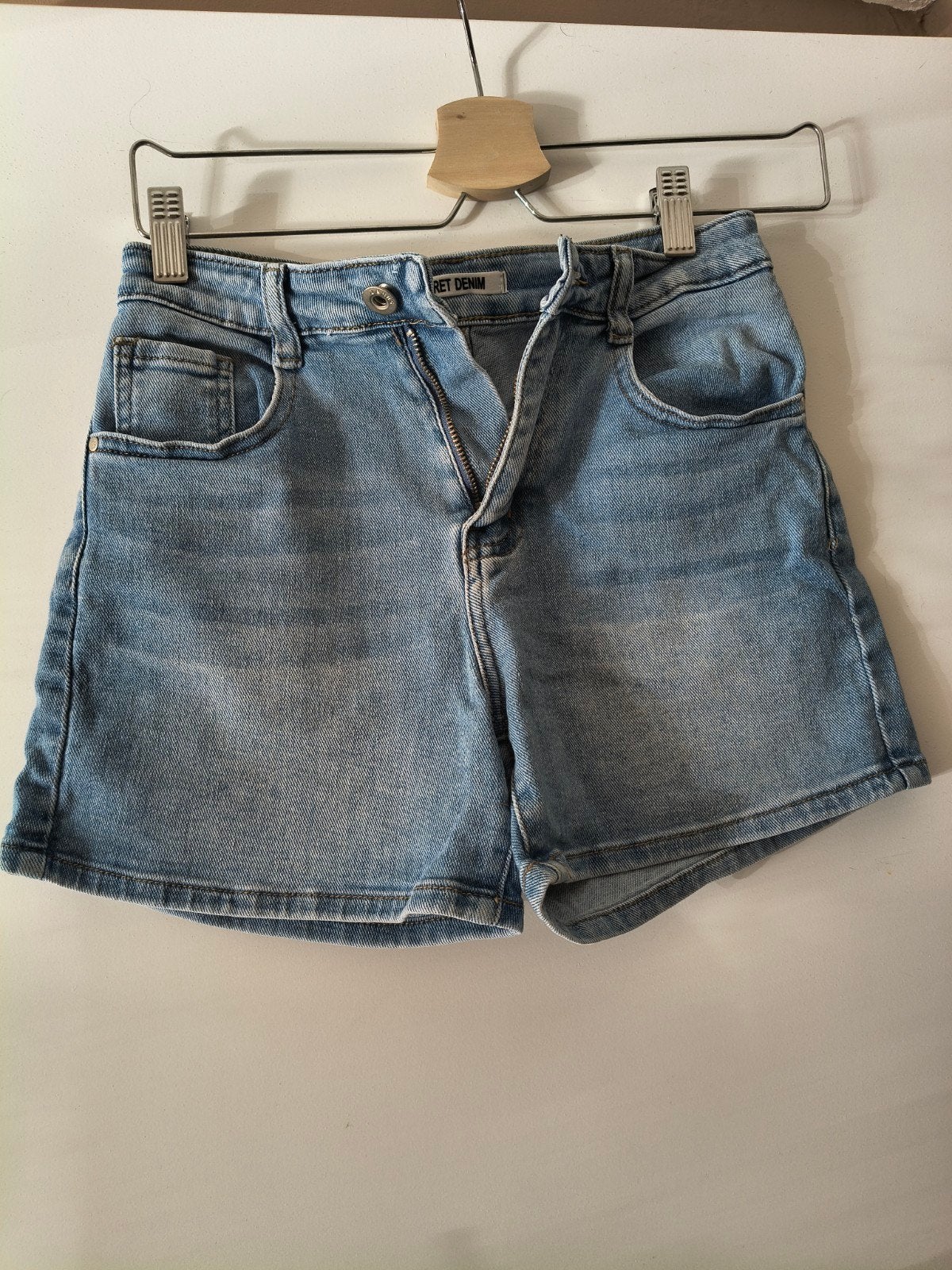 Blauwe denim shorts van Secret Denim - Maat 36, Blauw, Secret Denim, Ophalen of Verzenden, Zo goed als nieuw