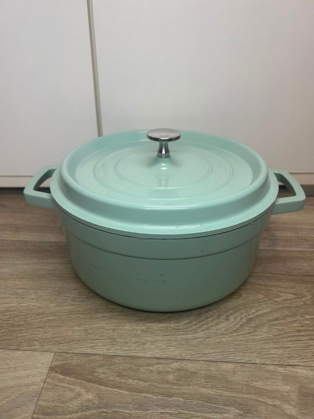 Turquoise pot, Ophalen, Gebruikt, Overige materialen, Pot, Bus of Blik