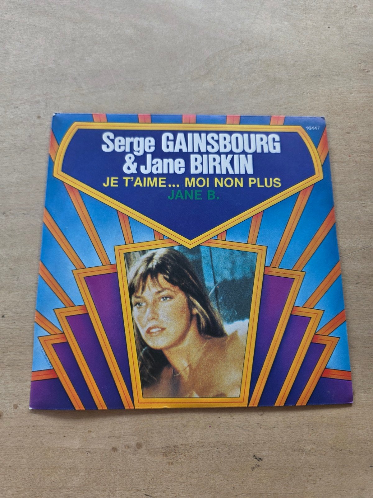 Serge Gainsbourg & Jane Birkin - Je T'aime... moi non plus, Gebruikt, 7 inch, Ophalen of Verzenden, Fotohoes