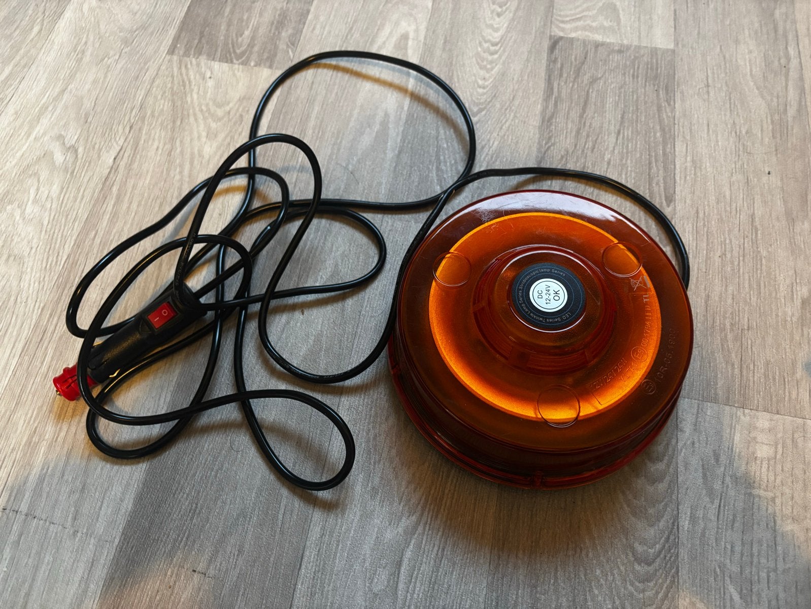 LED Zwaailicht Oranje 12-24V met Magneetbevestiging, Ophalen of Verzenden, Nieuw, Universele onderdelen