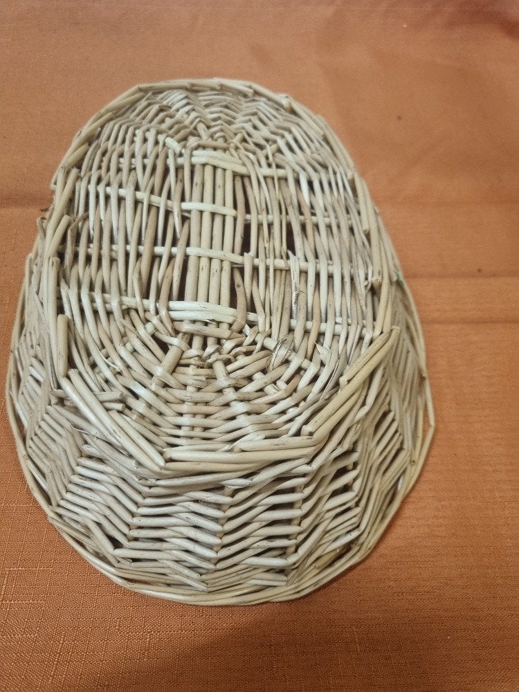 mand ovaal riet, Huis en Inrichting, Woonaccessoires | Schalen en Manden, Ophalen of Verzenden, 'T Olde Gre-j, Info@toldegrej.nl