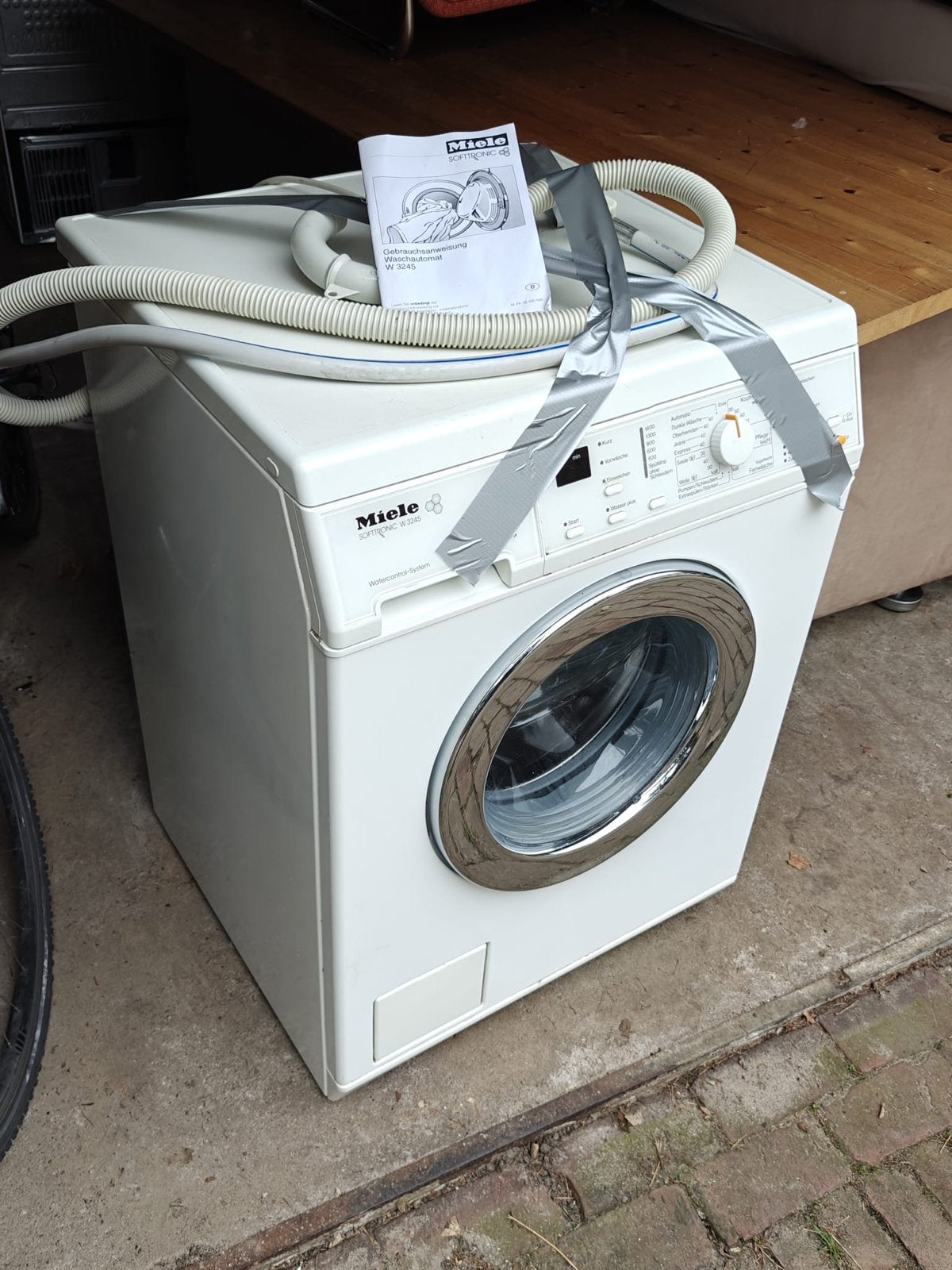 Miele Softtronic W 5045 Wasmachine - Gebruikt, Witgoed en Apparatuur, Ophalen, Gebruikt, Voorlader, 85 tot 90 cm