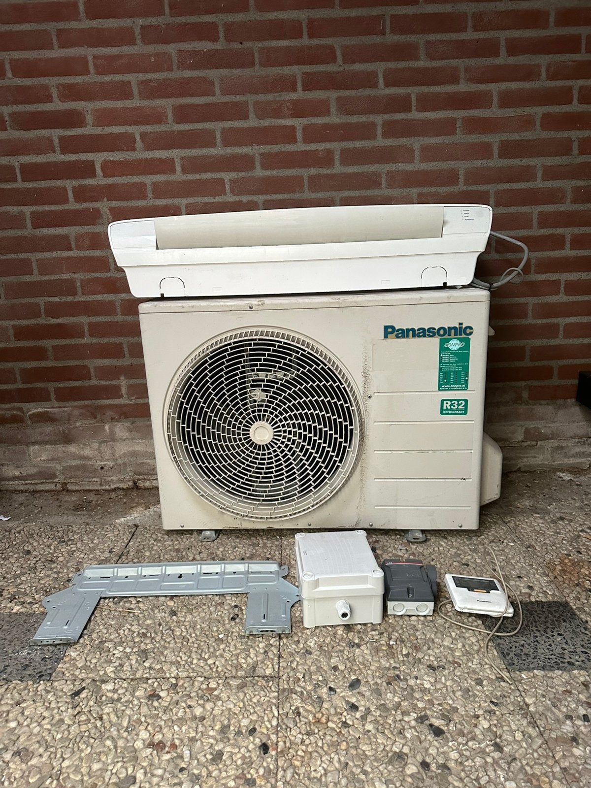 Airco Panasonic, Ophalen, Gebruikt, Wandairco, 3 snelheden of meer