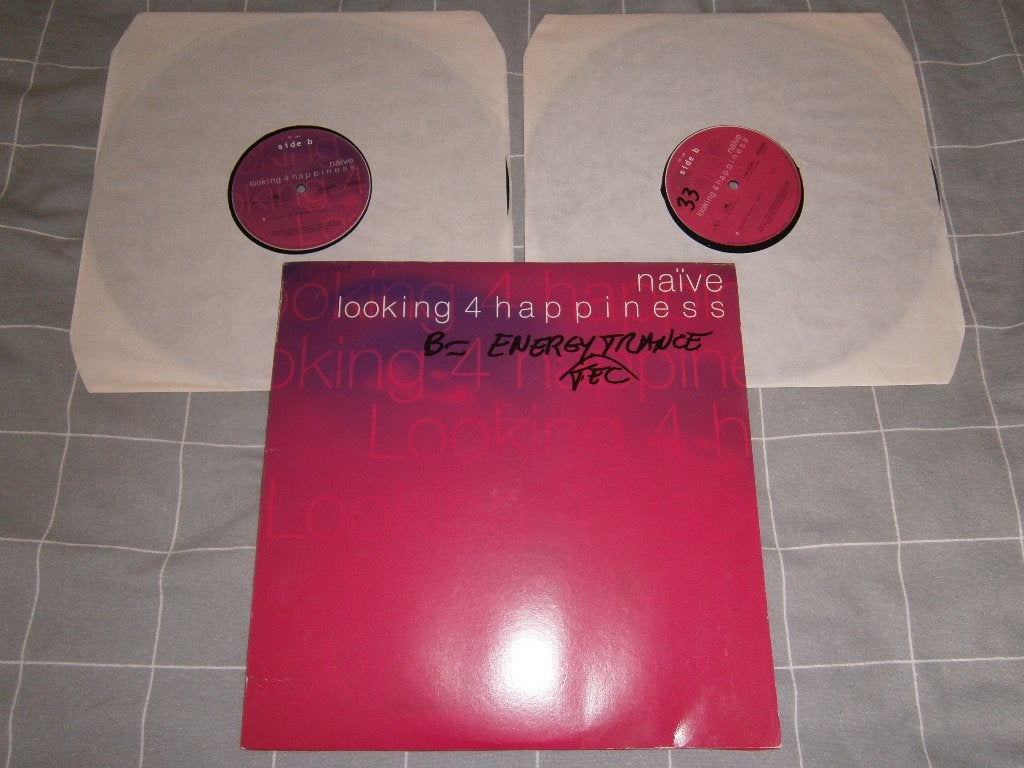 Naïve – Looking 4 Happiness. 2001. Trance, Italodance 2x 12", Cd's en Dvd's, Ophalen, Gebruikt, Trance, Fotohoes