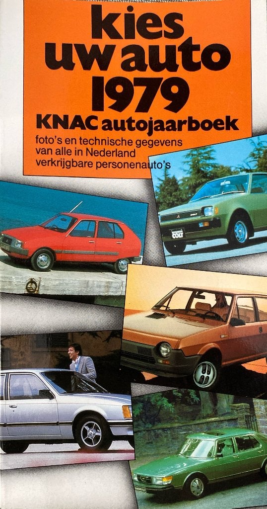 Kies Uw Auto 1979 - KNAC Autojaarboek, Gelezen, KNAC / Elsevier, Algemeen, Ophalen of Verzenden
