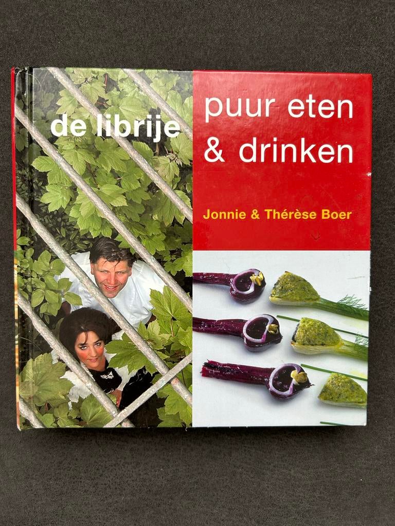 De Librije Puur Eten & Drinken - Jonnie & Thérèse Boer, Boeken, Kookboeken, Zo goed als nieuw, Voorgerechten en Soepen, Nederland en België