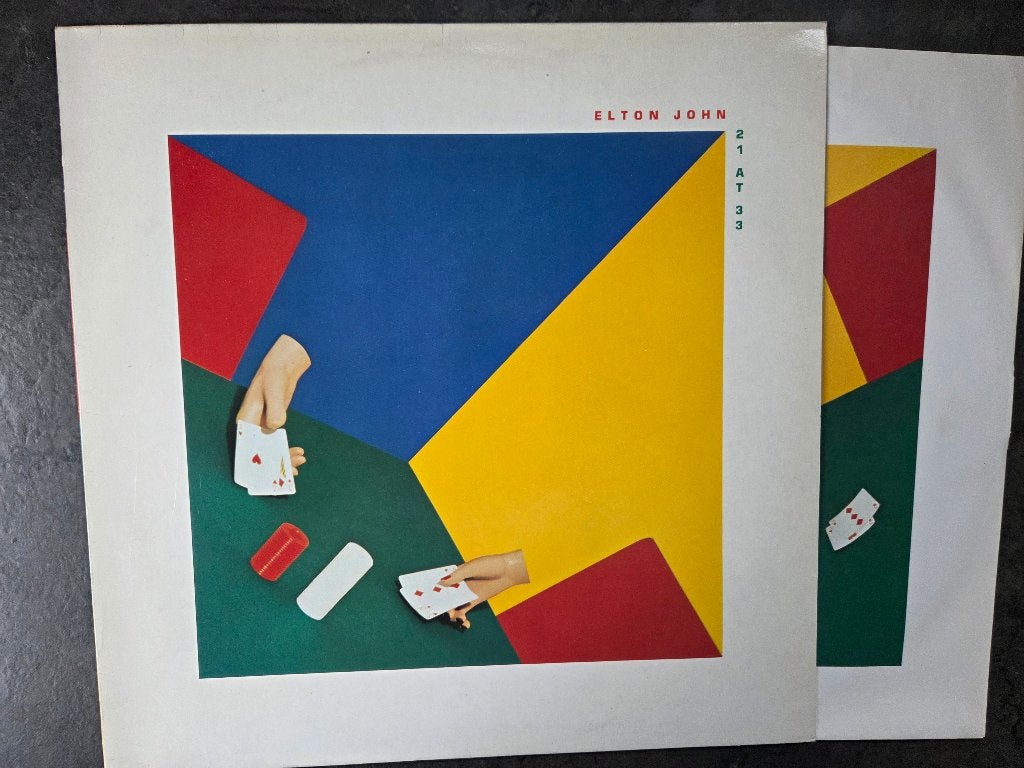 Elton John - 21 At 33 LP (Pop, 1980), LP, Gebruikt, Pop, Ophalen of Verzenden