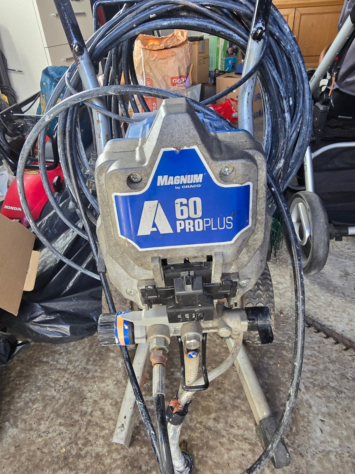 Graco Magnum A60 ProPlus Verfspuit met 20m+ slang, Ophalen of Verzenden