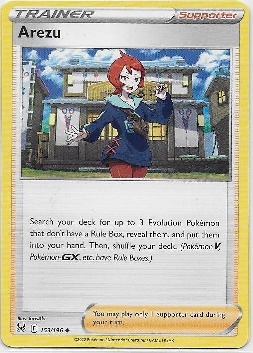 Lost Origin,  Arezu [uncommon] 153/196, Verzenden, Nieuw, Losse kaart