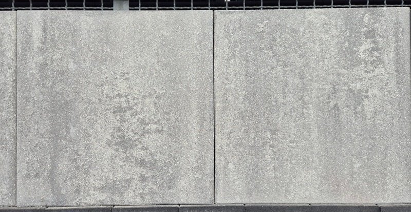 betontegel 60x60x4,7 lichtgrijs nuance, Ophalen of Verzenden, Nieuw, Beton, Terrastegels