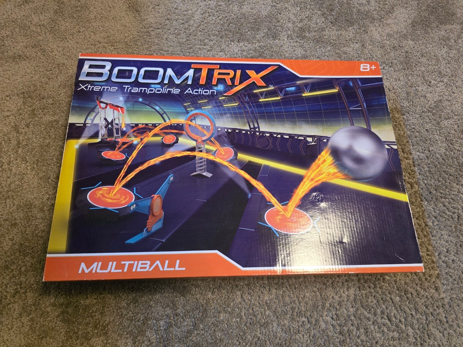 Boomtrix Multiball Xtreme Trampoline Action knikkerbaan, Ophalen of Verzenden, Zo goed als nieuw, Jongen of Meisje