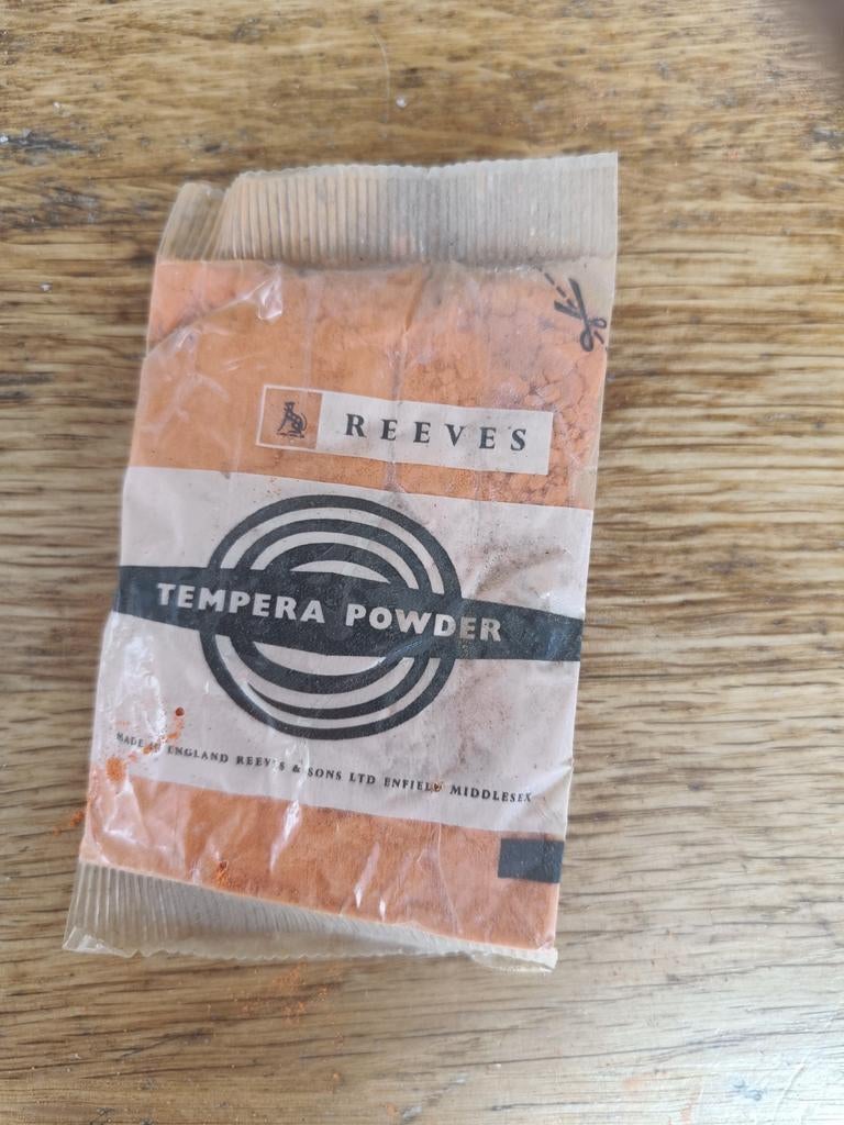 Reeves Tempera Poeder 28 gram . Vintage, Ophalen of Verzenden