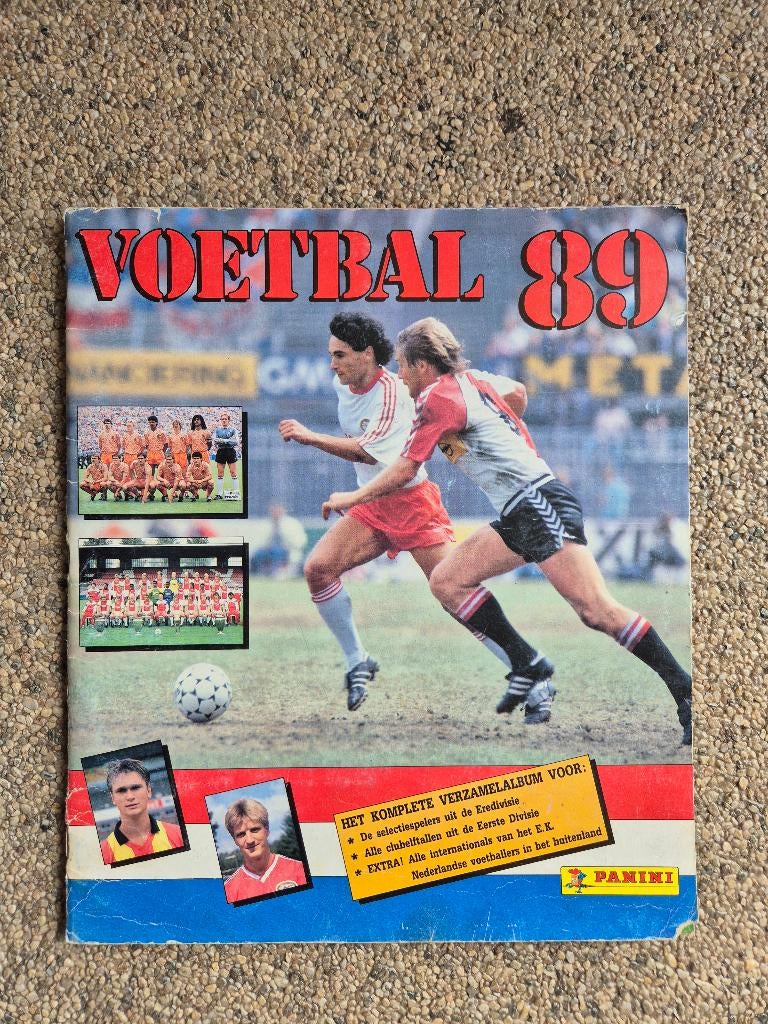 PANINI voetbal 89, Verzamelen, Sportartikelen en Voetbal, Ophalen of Verzenden, Gebruikt, Overige binnenlandse clubs, Poster, Plaatje of Sticker