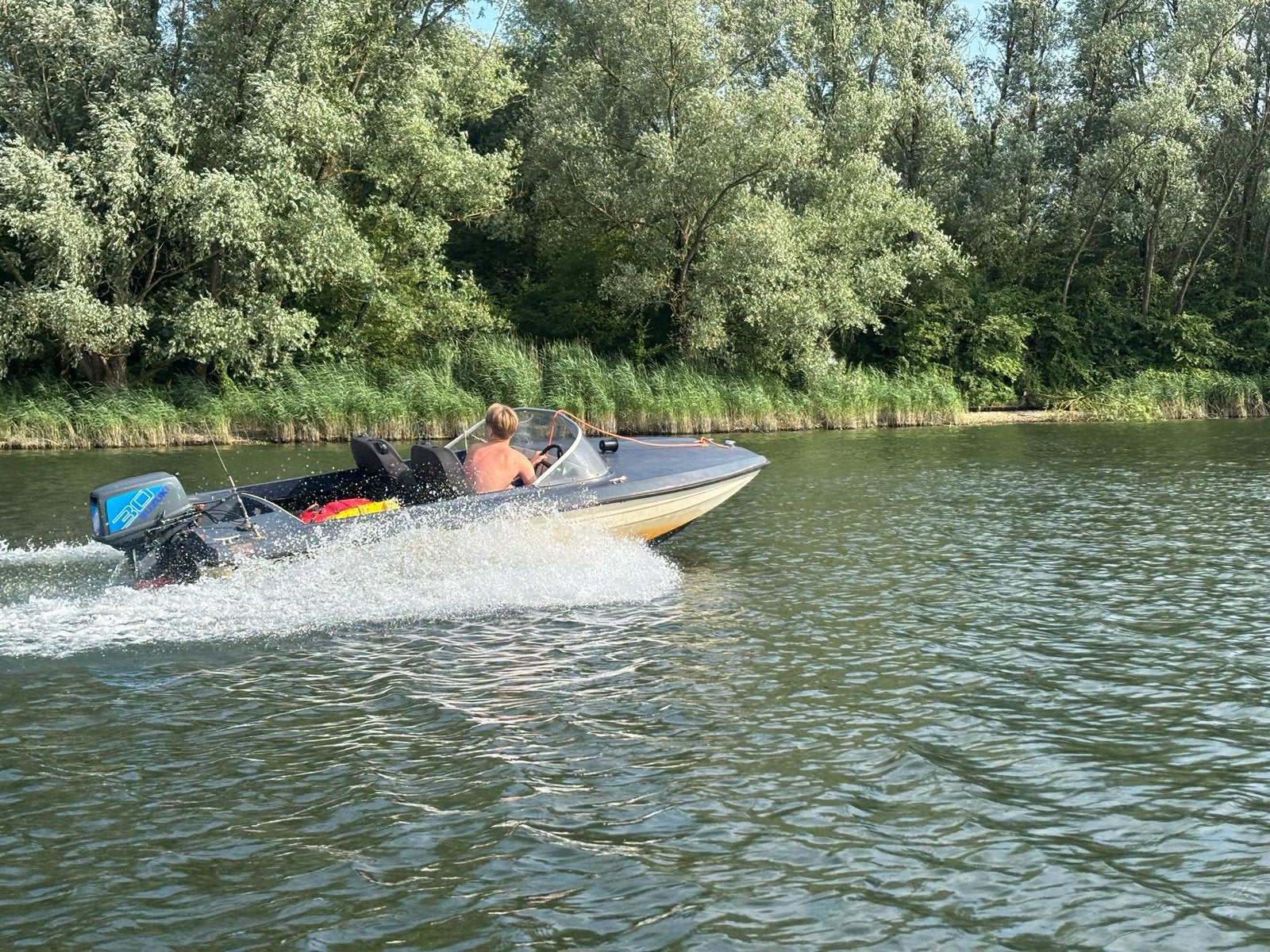 Mooi speedbootje met 30 pk Suzuki - Elektrische start!, Ophalen, Overige merken, Gebruikt, 4 m