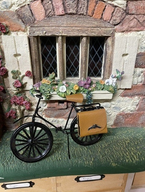 poppenhuis Leren fietstassen (zonder fiets), Ophalen of Verzenden, Nieuw, Poppenhuis
