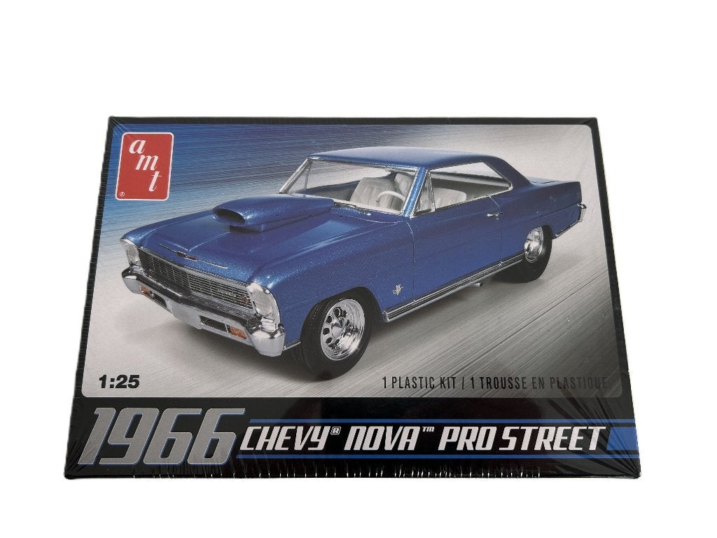 AMT 1966 Chevy Nova Pro Street AMT-0636 nieuw, Overige merken, Auto, Groter dan 1:32, Nieuw