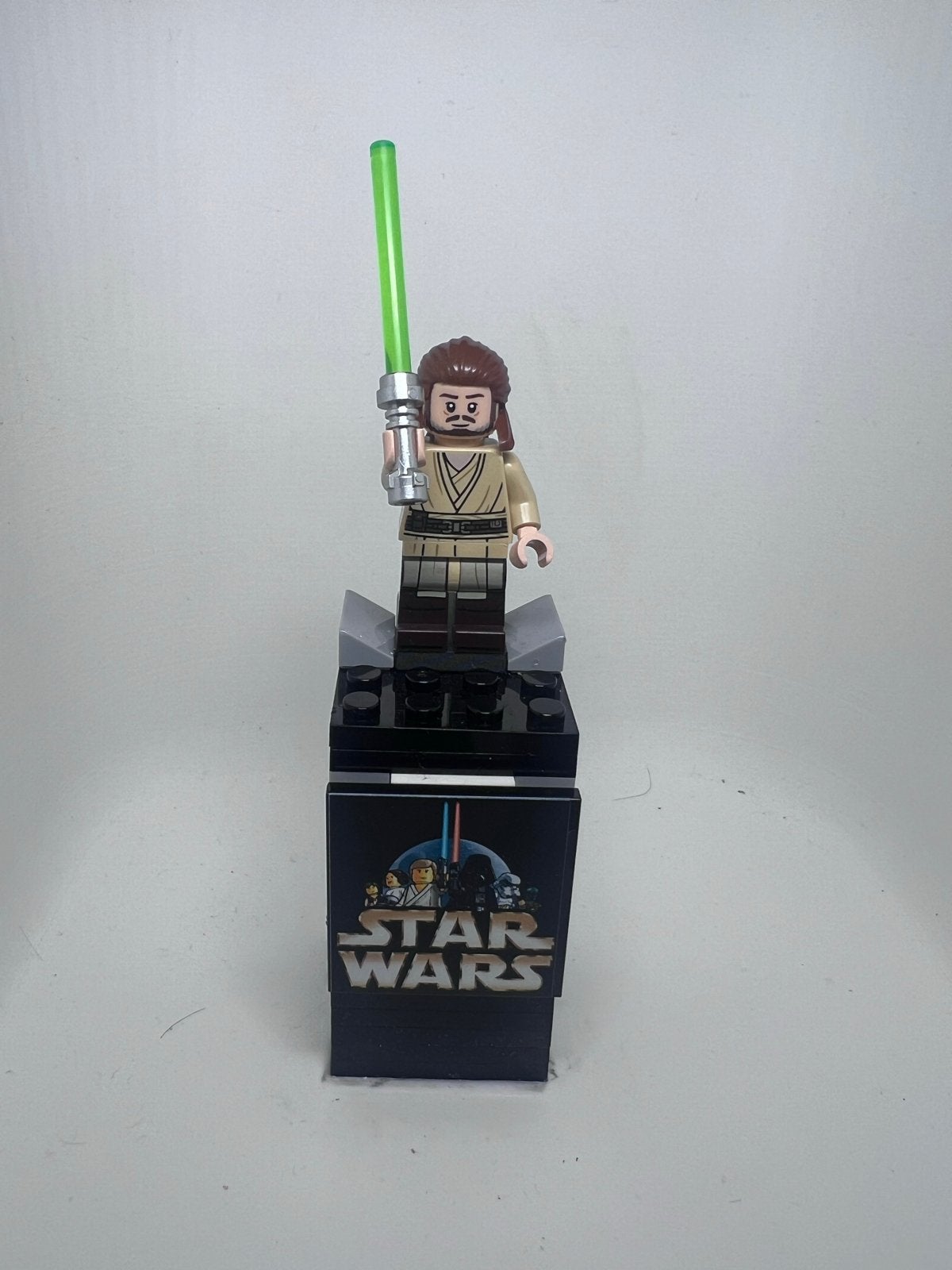 Lego Star Wars Qui-Gon Jinn Minifiguur (sw0810), Ophalen of Verzenden, Zo goed als nieuw