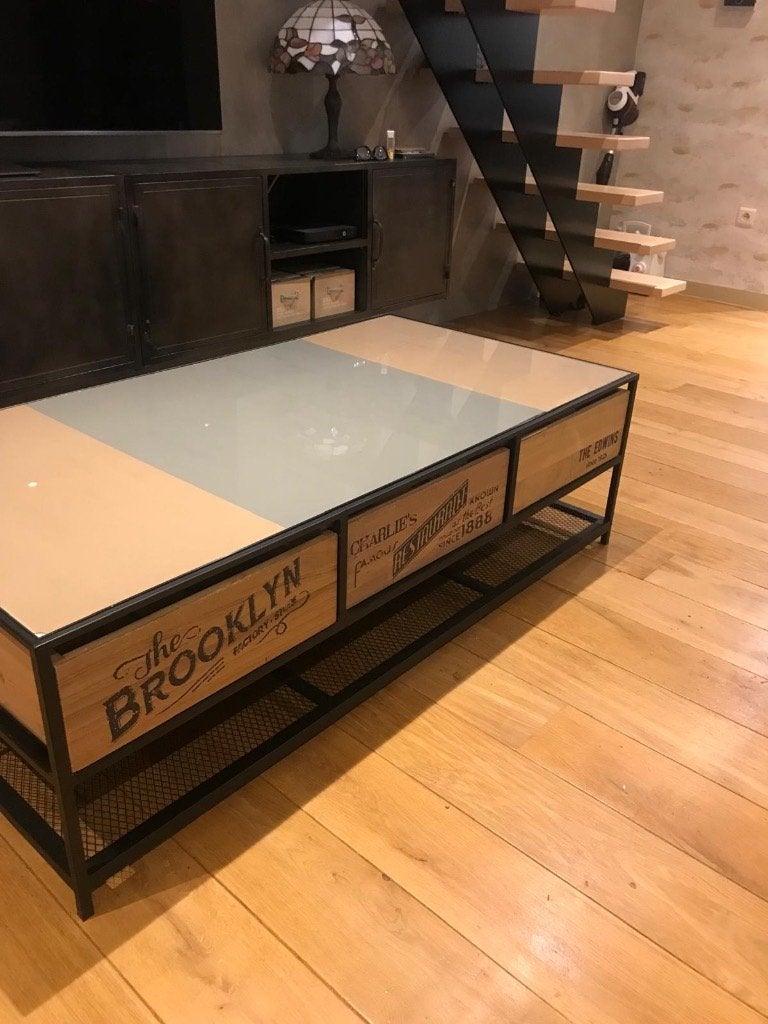 Salontafel, Ophalen, Minder dan 50 cm, 100 tot 150 cm, Zo goed als nieuw