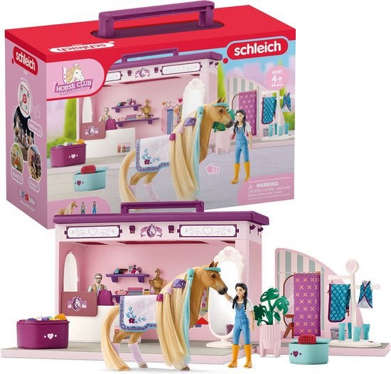 Schleich horse club Sofia’s beautysalon 42587, Ophalen of Verzenden, Gebruikt, Toebehoren