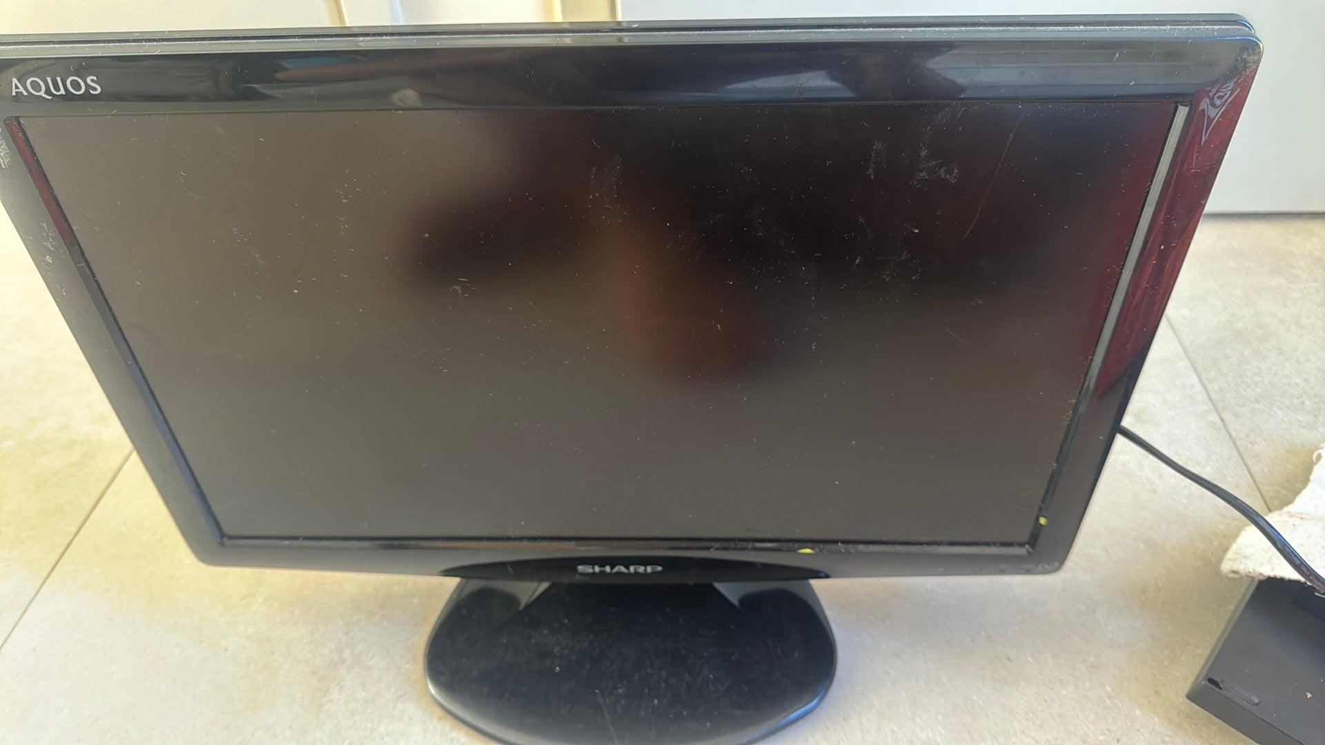Sharp tv lcd, Gebruikt, 50 Hz, Ophalen of Verzenden, Minder dan 40 cm