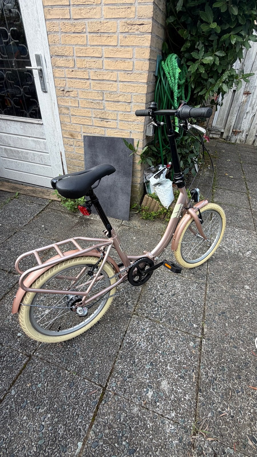 Opvouwbare fiets Pacto Nine, Fietsen en Brommers, Ophalen, Velgrem, Versnellingen, Zo goed als nieuw