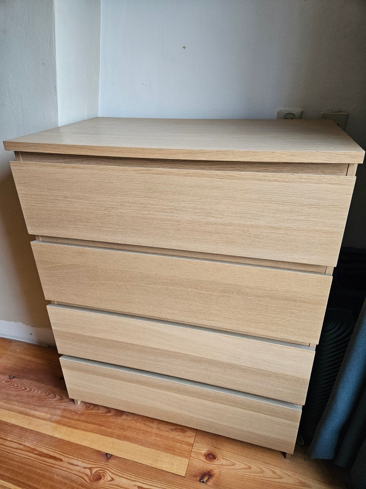 IKEA Malm ladekast met 4 lades, Ophalen, Gebruikt, 100 tot 150 cm, 50 tot 100 cm