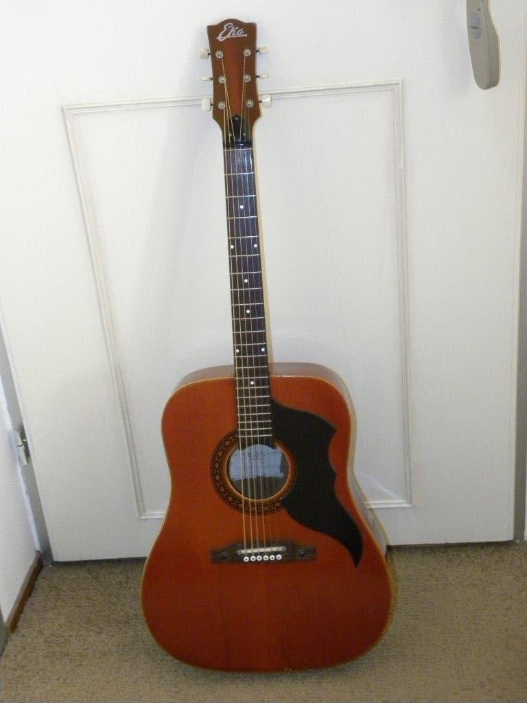 Eko uit de jaren 60., Ophalen of Verzenden, Gebruikt, Western- of Steelstringgitaar