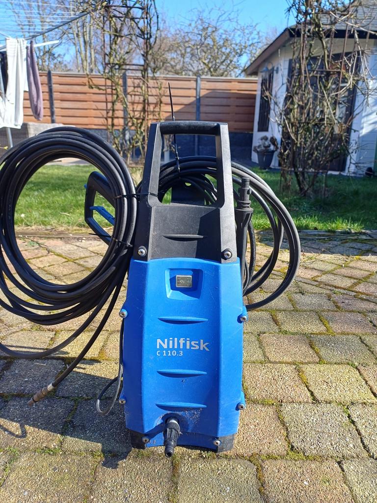 Nilfisk C110.3 Hogedrukreiniger, Tuin en Terras, Hogedrukreinigers, Ophalen, Gebruikt, Elektrisch