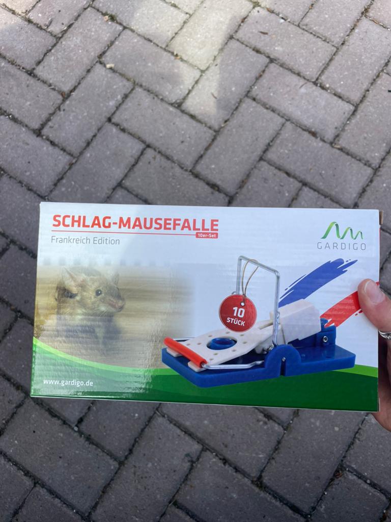 10 muizenvallen doosjes, Ophalen of Verzenden