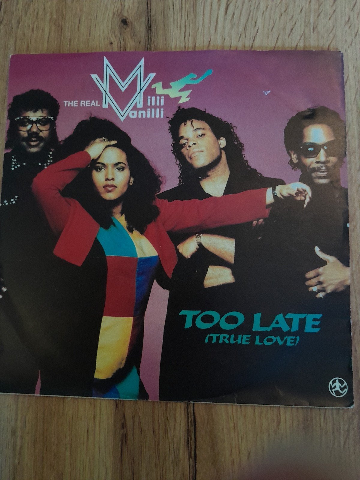 Milli vanilli 7inch too late, Ophalen of Verzenden, Zo goed als nieuw, Pop