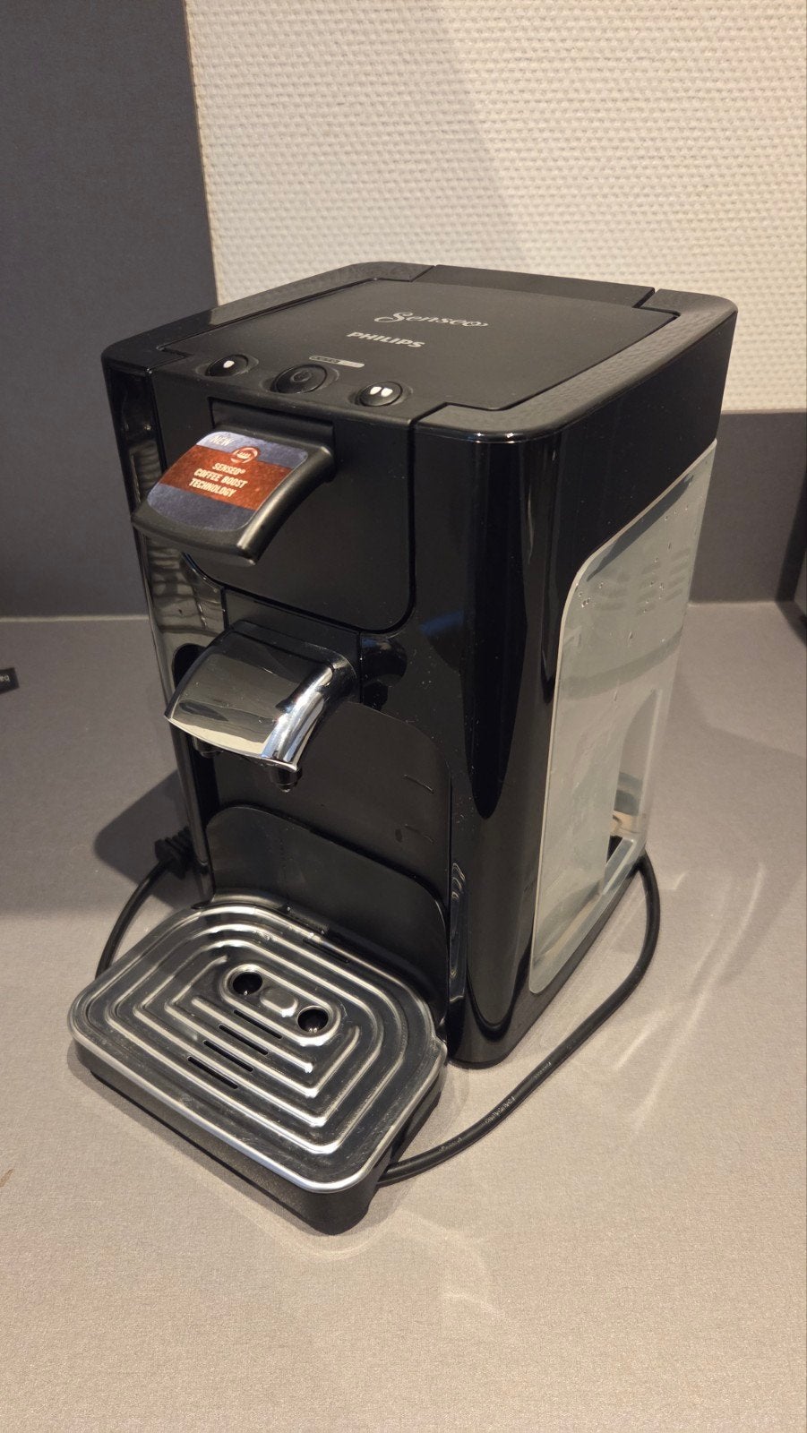 Philips Senseo Quadrante HD7865 Zwart - Zo goed als nieuw, Witgoed en Apparatuur, Ophalen of Verzenden, Zo goed als nieuw, Koffiemachine