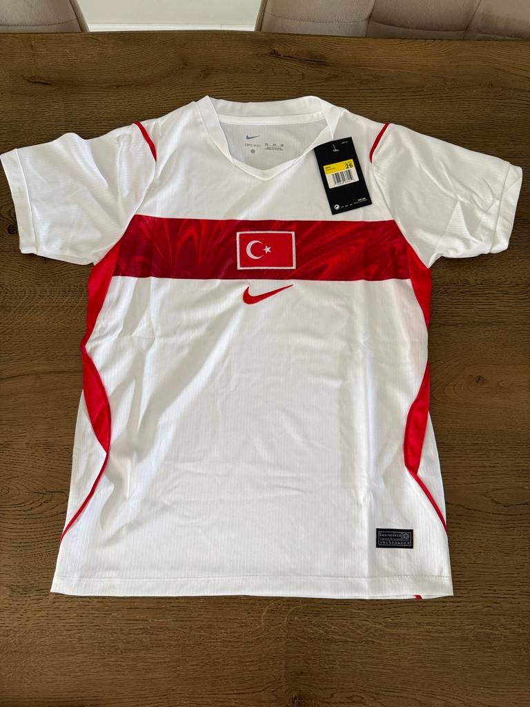 Turkije voetbalshirt kind 145 - 155, 11- 12 jaar. Nieuw, Telecommunicatie, Mobiele telefoons | Batterijen en Accu's, Ophalen of Verzenden