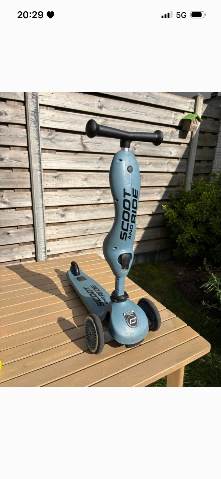 Scoot & Ride Highwaykick 2-in-1 step/loopfiets, Ophalen, Gebruikt, Gewone step