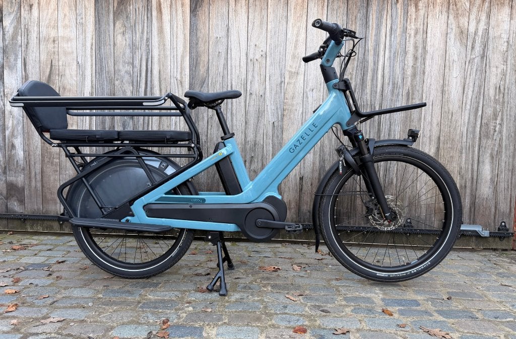 ::ACTIE:: Gazelle Cabby C380 M55 Demin Blue longtail, Ophalen of Verzenden, Nieuw, Meer dan 20 versnellingen, Overige merken