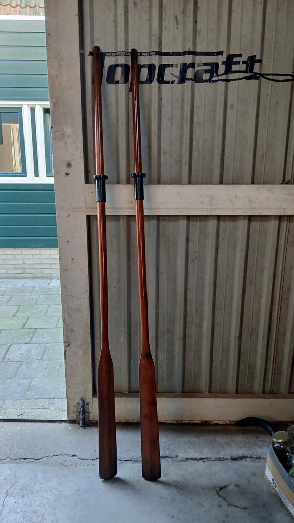 Houten roei spanen, Ophalen of Verzenden, Gebruikt, Overige typen