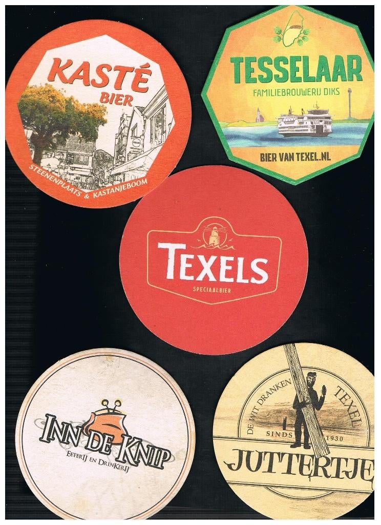 TEXEL BIERVILTJES, Verzenden, Nieuw, Viltje(s), Overige merken