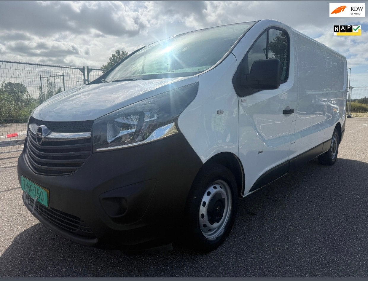 Opel Vivaro 1.6 CDTI L2H1 Edition EcoFlex, Auto's, Voorwielaandrijving, Gebruikt, 4 cilinders, Wit