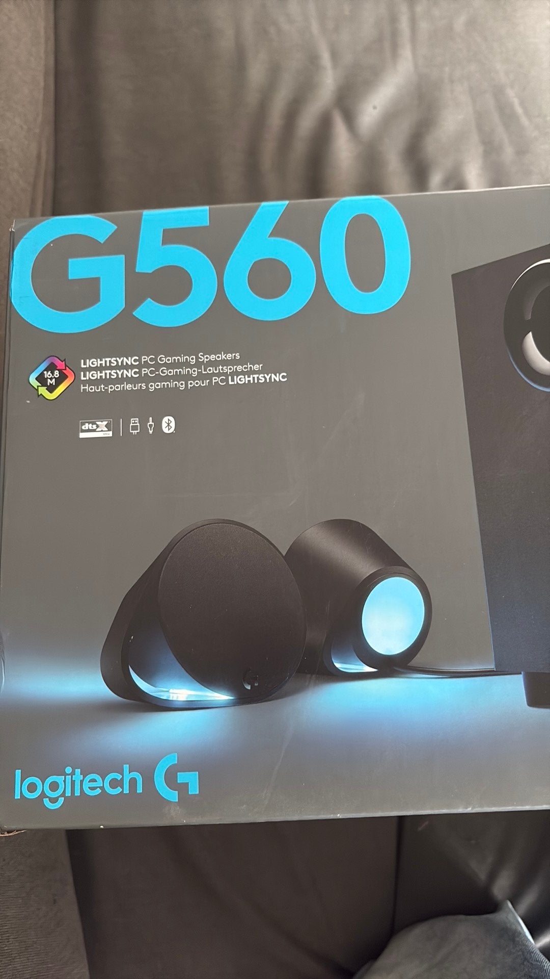 Logitech G G560 LIGHTSYNC PC Gaming Speaker, Ophalen of Verzenden, Logitech G