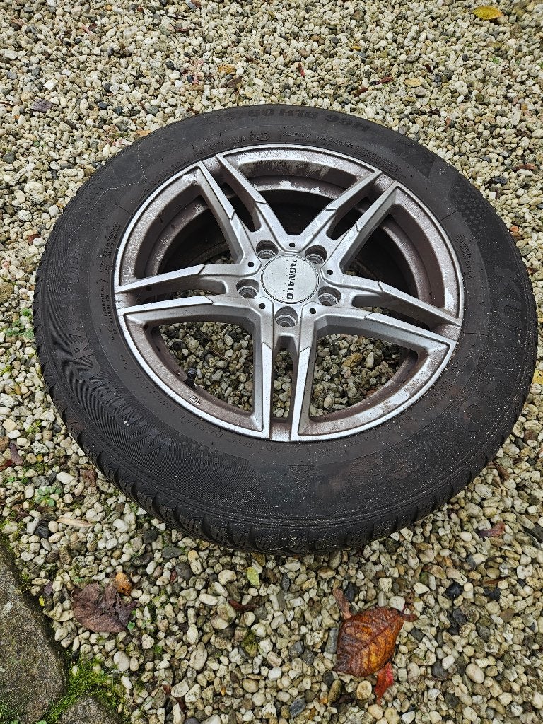 lichtmetalen velgen met winterbanden, Auto-onderdelen, Ophalen, 16 inch, Banden en Velgen, Winterbanden