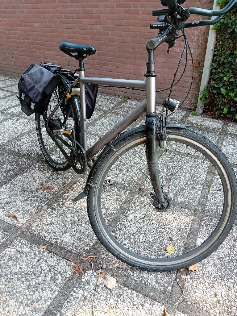 Santos herenfiets, Fietsen en Brommers, Overige merken, Gebruikt, Velgrem, 49 tot 53 cm