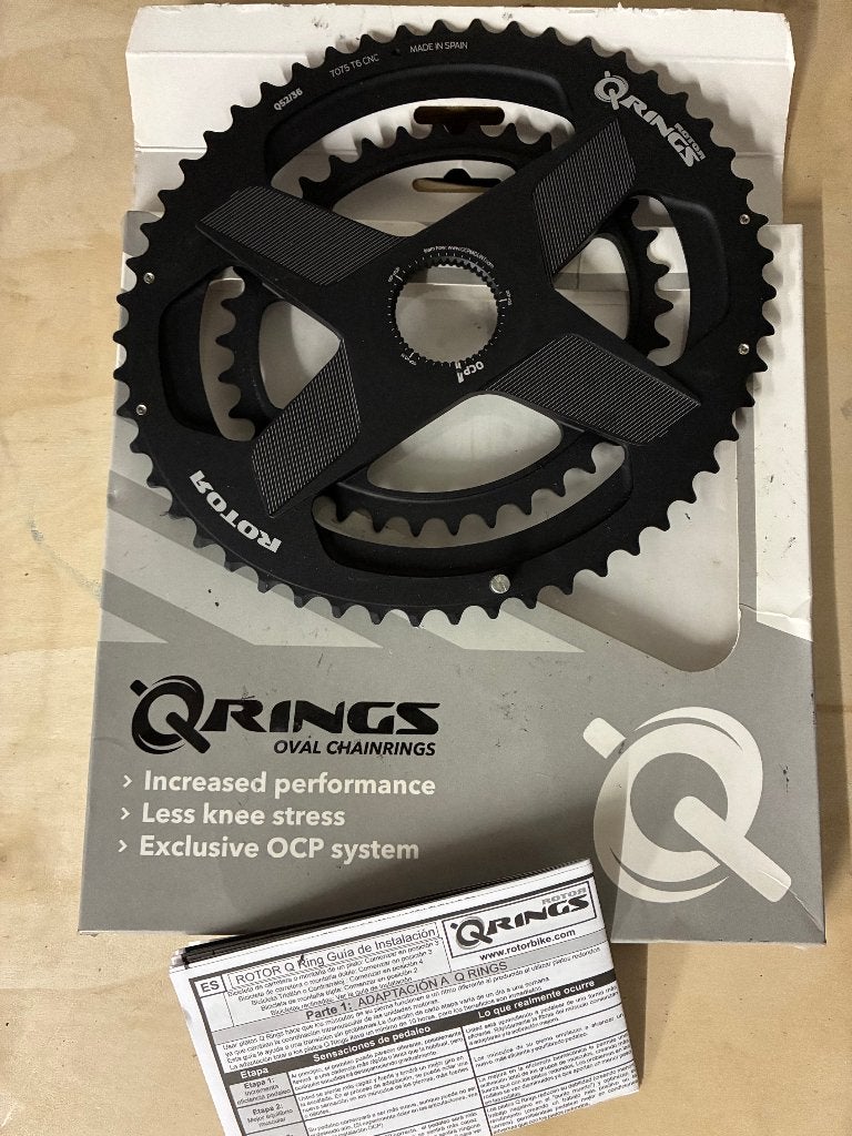 Rotor Qrings DM 52/36, Crankstel of Pedalen, Verzenden, Nieuw, Racefiets