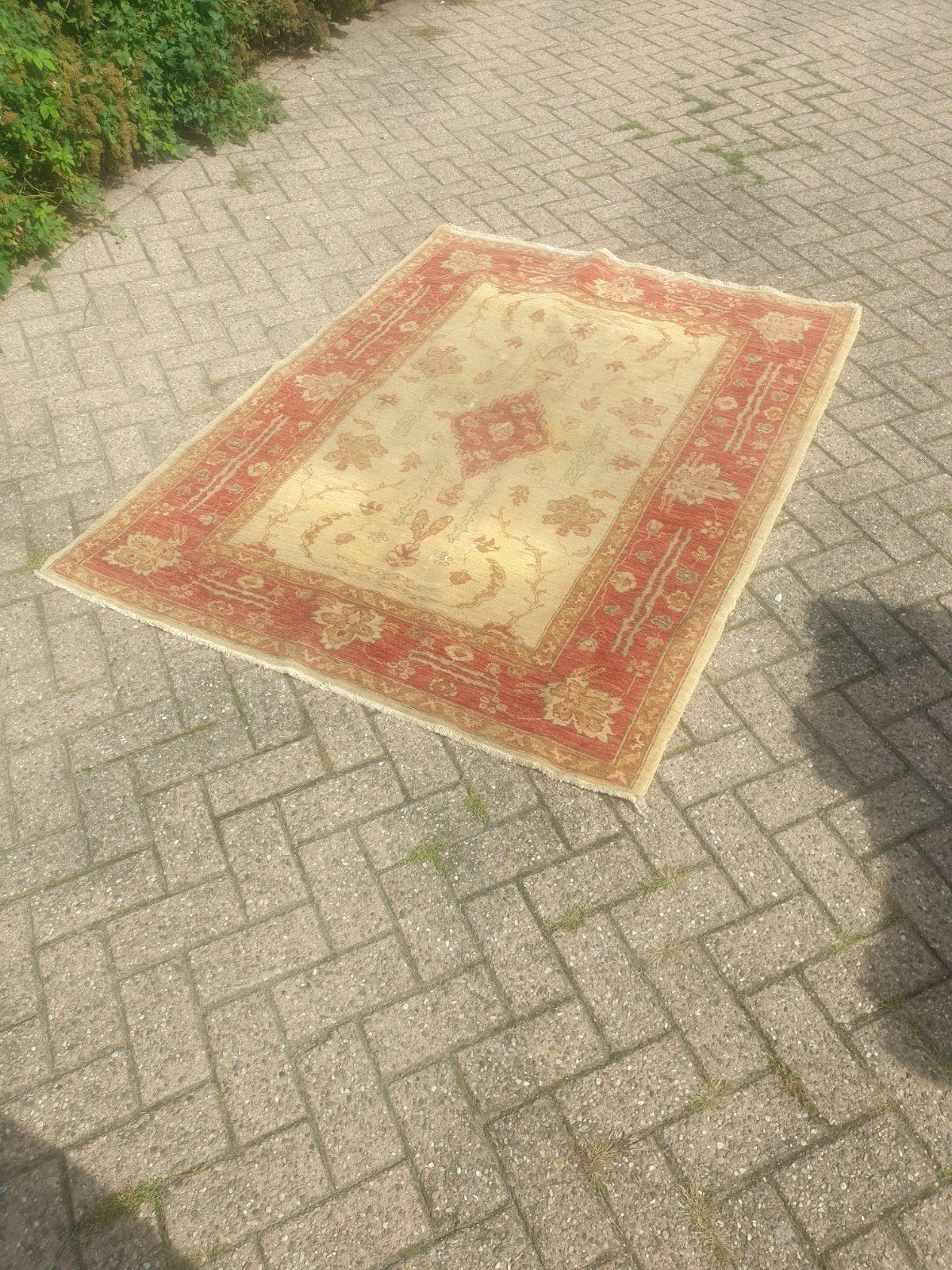 Prachtig handgeknoopt perzisch tapijt van ziegler, Ophalen of Verzenden, Zo goed als nieuw