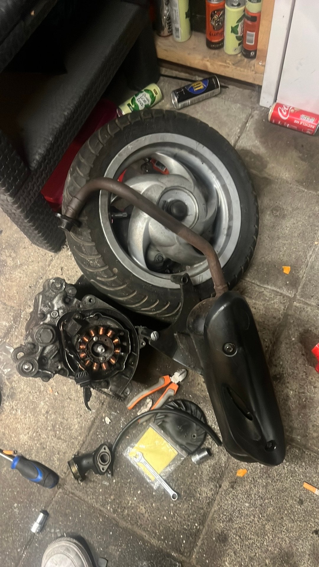 piaggio fly/zip 4t blokje, Ophalen of Verzenden, Zo goed als nieuw, Overige typen, Piaggio