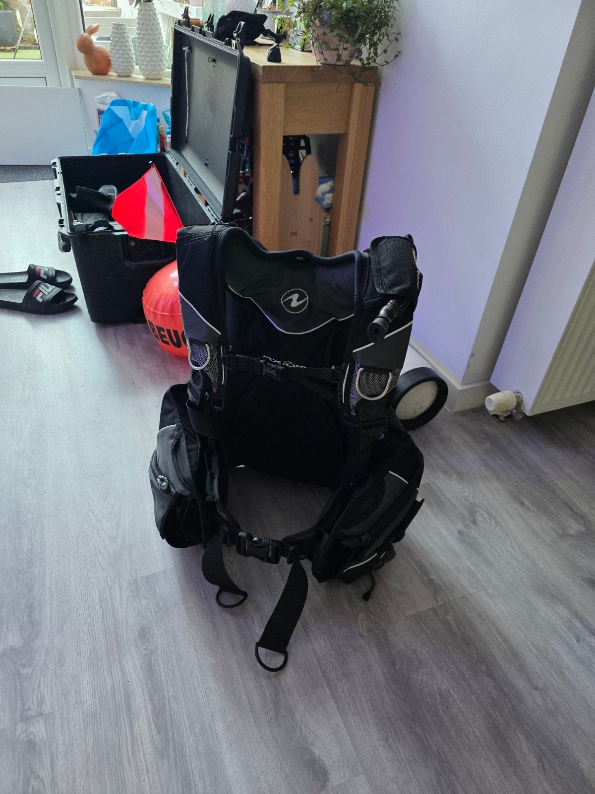 Aqualung Axiom I3 Trimvest - Zo goed als nieuw, Watersport en Boten, Duiken, Ophalen of Verzenden, Zo goed als nieuw, Trimvest of Wing